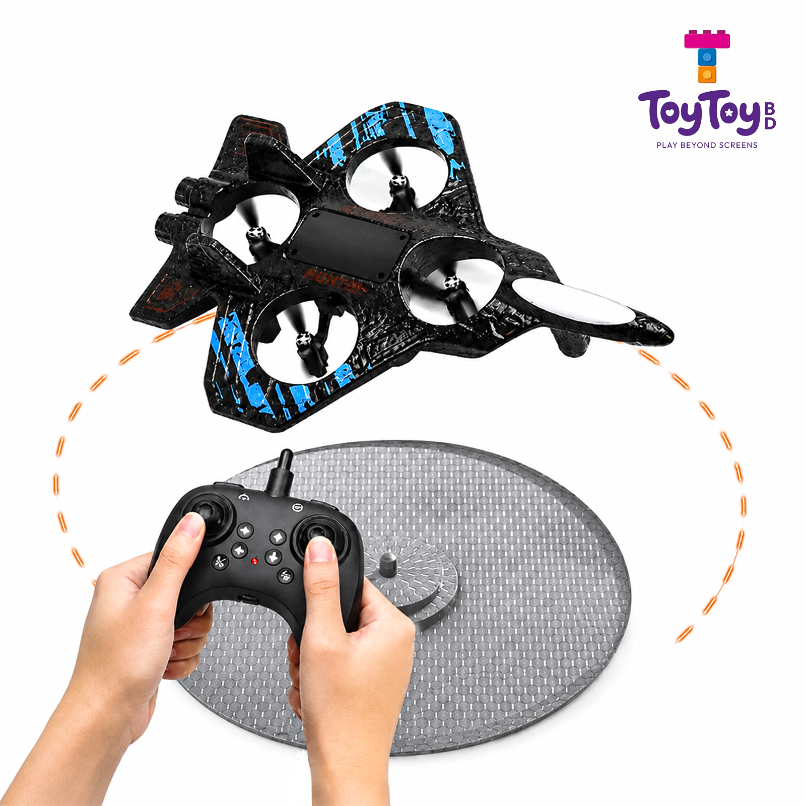 3D Stunt Flying Plane Drone Toy